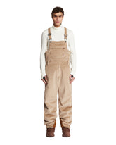 Beige Corduroy Overalls - MONCLER GRENOBLE MEN | PLP | Antonia