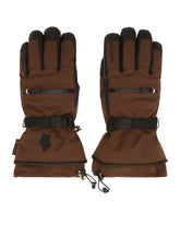 Brown and Black Padded Gloves - MONCLER GRENOBLE MEN | PLP | Antonia