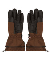 Brown and Black Padded Gloves - Men's gloves | PLP | Antonia