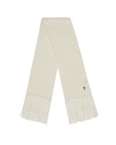 White Wool Scarf - MONCLER GRENOBLE | PLP | Antonia