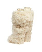 White Shearling Boots | PDP | Antonia