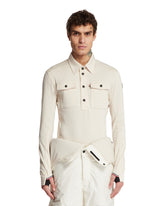 Beige Shirt with Collar - MONCLER GRENOBLE | PLP | Antonia