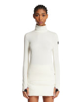 White Logo Turtleneck - Women's knitwear | PLP | Antonia