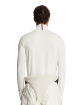 White Polartec Turtleneck | PDP | Antonia