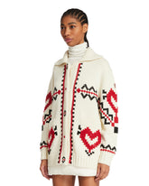 White Embroidered Cardigan | PDP | Antonia