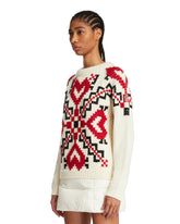 White Embroidered Pullover | PDP | Antonia