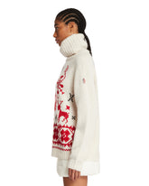 White Embroidered Sweater | PDP | Antonia