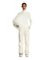 White Ribbed Sweater - MONCLER GRENOBLE | PLP | Antonia