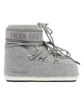 Gray Icon Low Felt Boots | PDP | Antonia