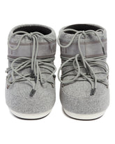 Gray Icon Low Felt Boots | PDP | Antonia