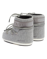 Gray Icon Low Felt Boots | PDP | Antonia