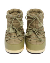 Green EVX Light Low Nylon Boots | PDP | Antonia