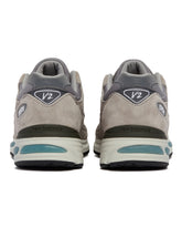 Gray 991v2 Sneakers | PDP | Antonia