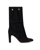 Black Suede Ankle Boots | PDP | Antonia