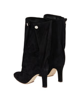 Black Suede Ankle Boots | PDP | Antonia