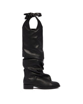 Black Leather Boots | PDP | Antonia