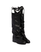 Black Leather Boots - Women's shoes | PLP | Antonia