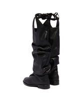 Black Leather Boots | PDP | Antonia