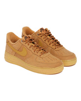 Beige Air Force 1 Low Flax Sneakers | PDP | Antonia