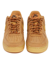 Beige Air Force 1 Low Flax Sneakers | PDP | Antonia