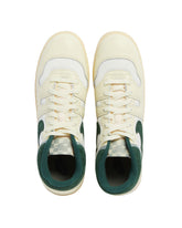 White And Green Attack Sneakers - Men's shoes | PLP | dAgency