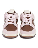 Brown Dunk Low Leather Sneakers | PDP | Antonia