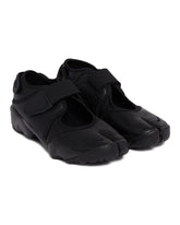 Air Rift Black Leather Sneakers | PDP | Antonia