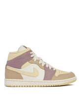 Air Jordan 1 Mid Beige Sneakers - Women's shoes | PLP | Antonia