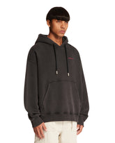 Black Cotton Bacchus Hoodie | PDP | Antonia