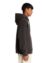 Black Cotton Bacchus Hoodie | PDP | Antonia