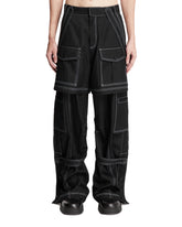 Blue Cargo Pants - JACQUES MARIE MAGE MEN | PLP | Antonia