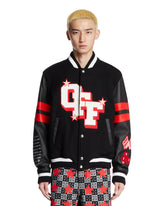 Black Logoed Bomber Jacket - OFF-WHITE MEN | PLP | Antonia