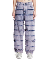 Gray Frayed Jeans - OFF-WHITE | PLP | Antonia