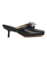 Le Clog In Pelle Nera | PDP | Antonia