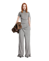 Gray Oversized Trousers - SINGLES DAY WOMEN ACCESSORIES | PLP | Antonia