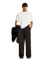 Black Wide Leg Trousers - Men's trousers | PLP | dAgency