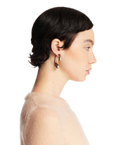 Silver P Earrings - PANCONESI WOMEN | PLP | Antonia