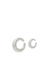 Silver Circle Cuffs - PANCONESI WOMEN | PLP | Antonia