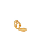 Gold Blow Up Solar Ring | PDP | Antonia