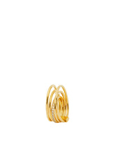 Gold Solar Crystal Ring - Women | PLP | Antonia