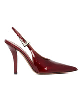 Slingback Tacco Curvo Rosse | PDP | Antonia