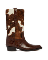 Brown Cowboy Boots - PARIS TEXAS WOMEN | PLP | Antonia