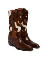 Brown Cowboy Boots - Women | PLP | Antonia