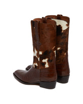 Brown Cowboy Boots | PDP | Antonia