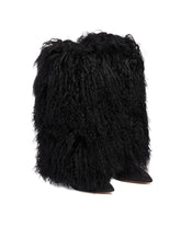 Black Fur Boots - Women | PLP | Antonia