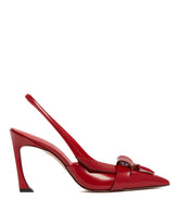 Red Tighter Pumps | PDP | Antonia