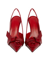 Red Tighter Pumps | PDP | Antonia