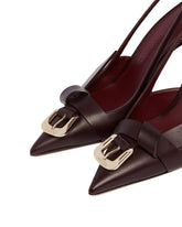 Burgundy Tighter Pumps | PDP | Antonia