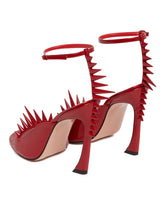 Red Trigger Sandals | PDP | Antonia