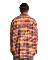 Orange Tartan Cotton Shirt | PDP | Antonia